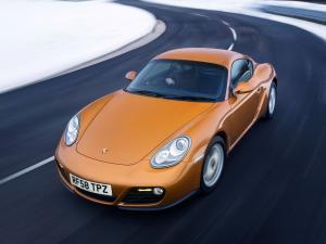 Porsche Cayman 2009 года